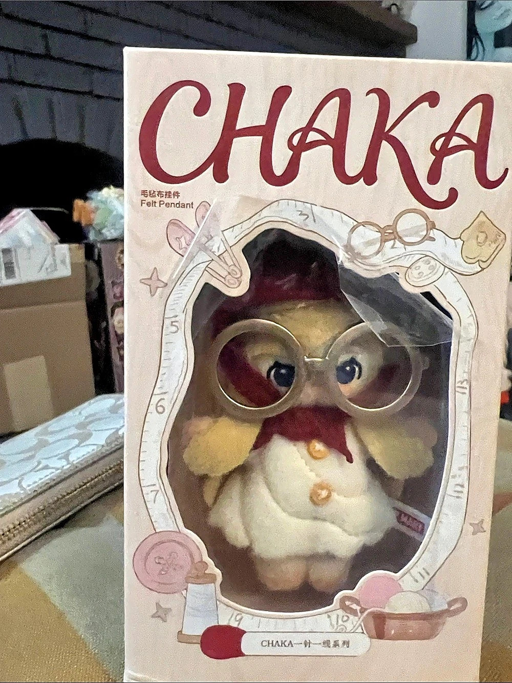 POP MART CHAKA stitch Granny's Glasses Plush - sooo adorbs!!